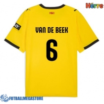 Fotballdrakt Herre Girona Donny van de Beek #6 Bortedrakt 2025-26 Kortermet